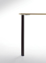 Picture of Peter Meier 27 3/4" Prisma Legs (Set of 4) in Prisma Black Matte (330-70-MT)