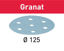 Picture of Abrasive sheet Granat STF D125/8 P180 GR/100